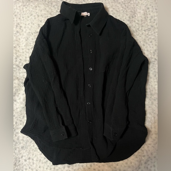 Blush&Day Linen Button Up - Picture 1 of 1